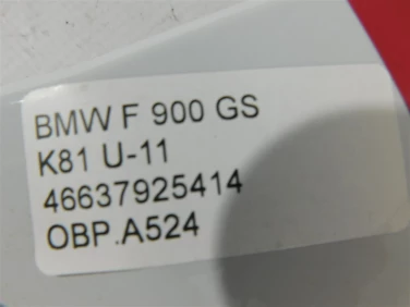 Owiewka bok boczna prawa bmw f 900 gs k81 u-11 46637925414