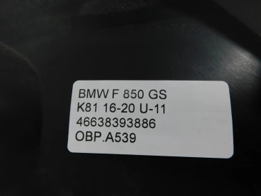 Owiewka bok boczna prawa bmw f 850 gs 16-20 k81 u-11 46638393886
