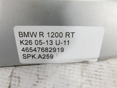 StelaŻ kufer kufry bmw r 1200 rt k26 05-13 u-11 46547682919