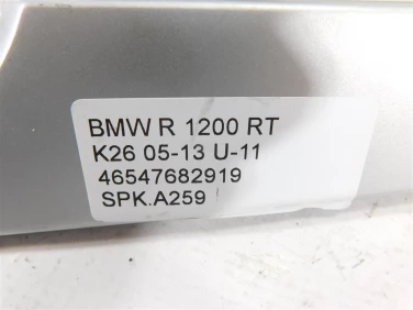 StelaŻ kufer kufry bmw r 1200 rt k26 05-13 u-11 46547682919