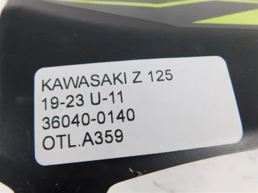 Ogon owiewka tyŁ lewy kawasaki z 125 19-23 u-11 36040-0140