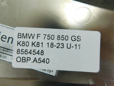 Owiewka bok boczna prawa bmw f 750 850 gs k80 k81 18-23 u-11 8564548