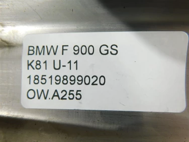 OsŁona wydech tŁumik bmw f 900 gs k81 u-11 18519899020