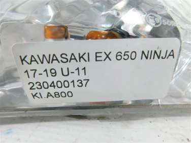 Kierunek kierunkowskaz kawasaki ex 650 ninja 17-19 u-11 230400137