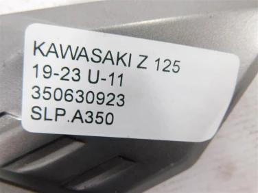 Set podnÓŻek lewy przÓd kawasaki z 125 19-23 u-11 350630923