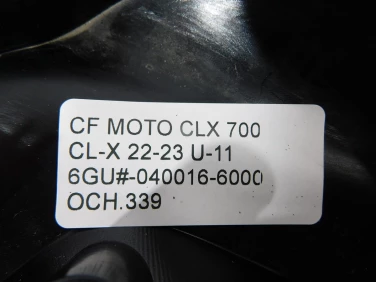 OsŁona chŁodnica przÓd cf moto clx 700 cl-x 22-23 u-11 6gu#-040016-6000