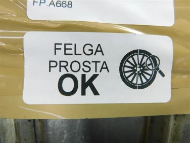 Felga koŁo przÓd yamaha xv 1700 road star warrior 02-10 felga prosta ok u-11 5px25168207b