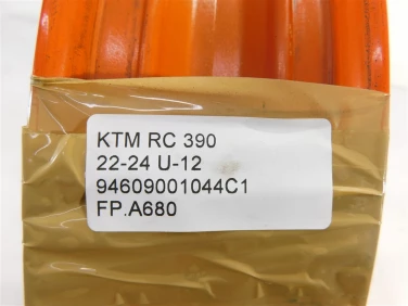 Felga koŁo przÓd ktm rc 390 22-24 felga prosta ok u-12 94609001044c1