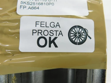 Felga koŁo przÓd yamaha xvs 1300 midnight star 07-15 felga prosta ok u-11 5ks2516810p0