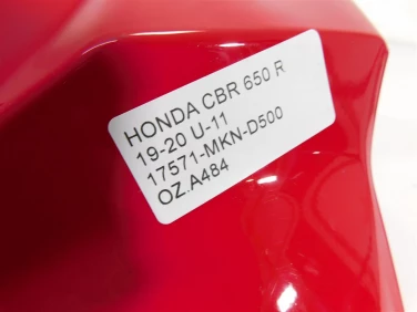 OsŁona nakŁadka zbiornik honda cbr 650 r 19-20 u-11 17571-mkn-d500