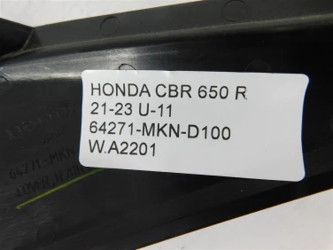 Plastik wypeŁnienie owiewka honda cbr 650 r 21-23 u-11 64271-mkn-d100