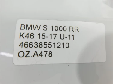 OsŁona nakŁadka zbiornik bmw s 1000 rr k46 15-17 u-11 46638551210