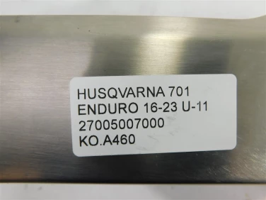 Kolanko kolektor wydech husqvarna 701 enduro 16-23 u-11 27005007000