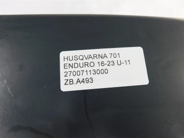 Zbiornik paliwa bak husqvarna 701 enduro 16-23 u-11 27007113000