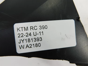 Plastik wypeŁnienie owiewka ktm rc 390 22-24 u-11 jy181393