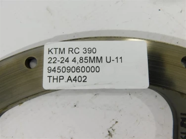 Tarcza hamulcowa przÓd ktm rc 390 22-24 4,85mm u-11 94509060000
