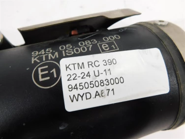 Wydech koŃcowy tŁumik ktm rc 390 22-24 u-11 94505083000