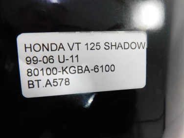 BŁotnik tyŁ tylny honda vt 125 shadow 99-06 u-11 80100-kgba-6100