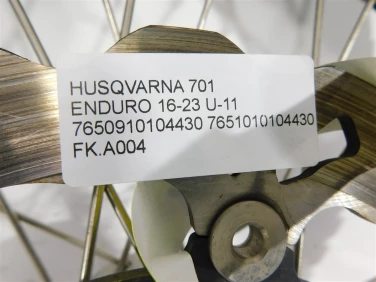 Felgi koŁa komplet husqvarna 701 enduro 16-23 u-11 7650910104430 7651010104430