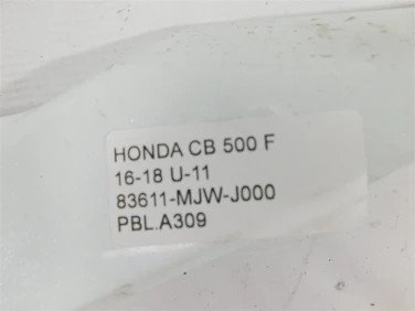 Pokrywa bok boczna lewa honda cb 500 f 16-18 u-11 83611-mjw-j000