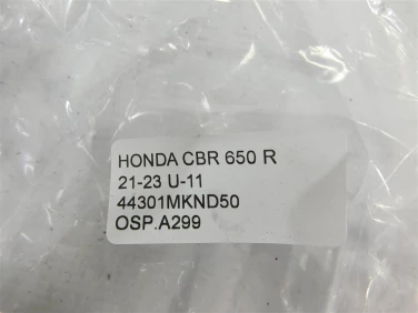 OŚ koŁa przÓd przednia honda cbr 650 r 21-23 u-11 44301mknd50
