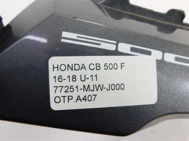 Ogon owiewka tyŁ prawy honda cb 500 f 16-18 u-11 77251-mjw-j000