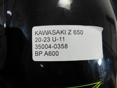 BŁotnik przÓd przedni kawasaki z 650 20-23 u-11 35004-0358