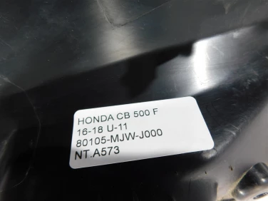 Nadkole bŁotnik tyŁ plastik honda cb 500 f 16-18 u-11 80105-mjw-j000