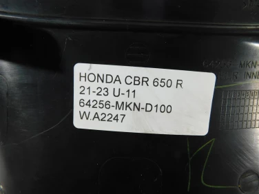 Plastik wypeŁnienie owiewka honda cbr 650 r 21-23 u-11 64256-mkn-d100
