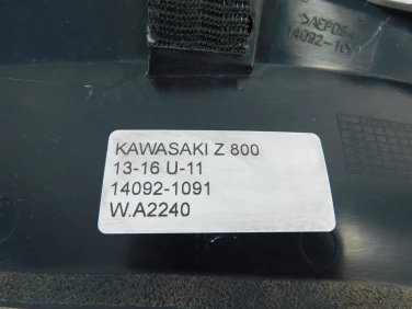 Plastik wypeŁnienie owiewka kawasaki z 800 13-16 u-11 14092-1091