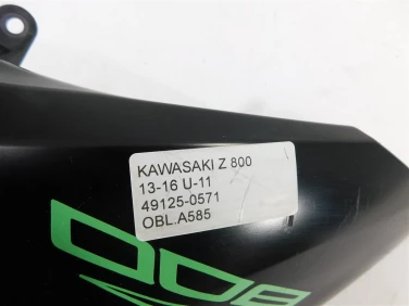 Owiewka bok boczna lewa kawasaki z 800 13-16 u-11 49125-0571