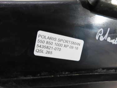 StopieŃ podnÓŻek lewy polaris sportsman 550 850 1000 xp 09-16 5435821-070