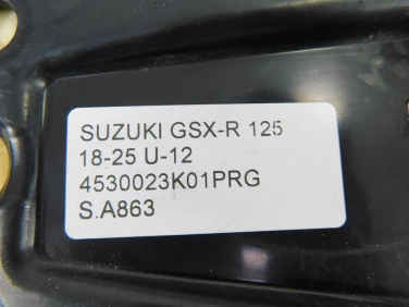 Siedzenie kanapa fotel suzuki gsx-r 125 18-25 u-12 4530023k01prg