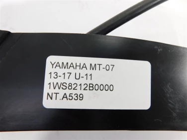 Nadkole bŁotnik tyŁ plastik yamaha mt-07 13-17 u-11 1ws8212b0000