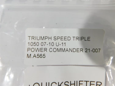 ModuŁ komputer sterownik triumph speed triple 1050 07-10 u-11 power commander 21-007