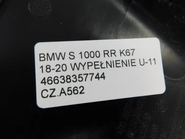 Czacha czasza owiewka przÓd bmw s 1000 rr k67 18-20 u-11 wypeŁnienie 46638357744