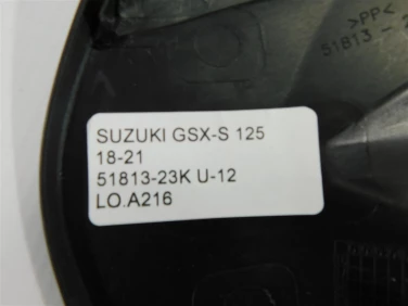 ŁĄcznik ogon plastik tyŁ suzuki gsx-s 125 18-21 u-12 51813-23k