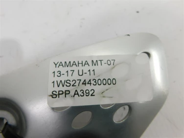 Set podnÓŻek prawy przÓd yamaha mt-07 13-17 u-11 1ws274430000