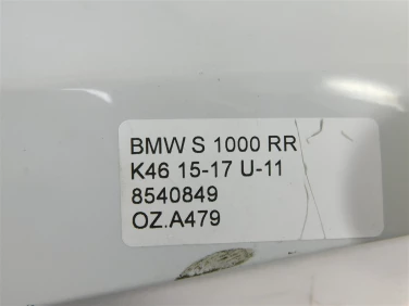 OsŁona nakŁadka zbiornik bmw s 1000 rr k46 15-17 u-11 8540849