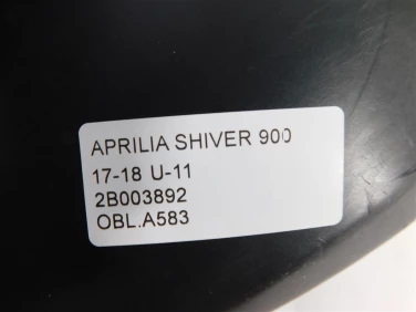 Owiewka bok boczna lewa aprilia shiver 900 17-18 u-11 2b003892