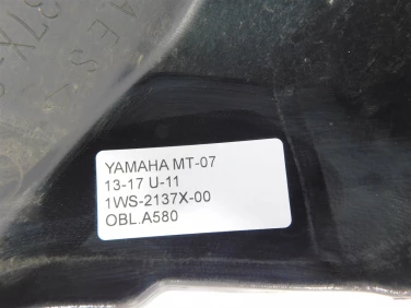 Owiewka bok boczna lewa yamaha mt-07 13-17 u-11 1ws-2137x-00