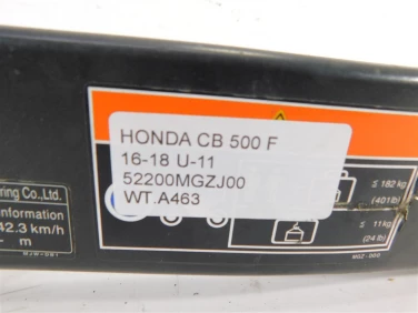 Wahacz tyŁ zawieszenie honda cb 500 f 16-18 u-11 52200mgzj00