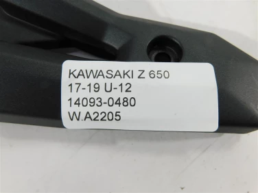 Plastik wypeŁnienie owiewka kawasaki z 650 17-19 u-12 14093-0480