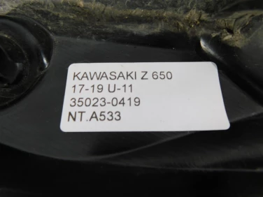 Nadkole bŁotnik tyŁ plastik kawasaki z 650 17-19 u-11 35023-0419