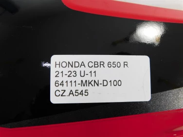 Czacha czasza owiewka przÓd honda cbr 650 r 21-23 u-11 64111-mkn-d100