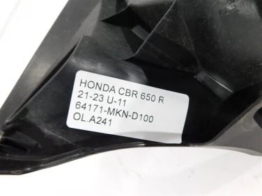 OsŁona licznik przÓd plastik honda cbr 650 r 21-23 u-11 64171-mkn-d100