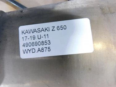 Wydech koŃcowy tŁumik kawasaki z 650 17-19 u-11 490690853