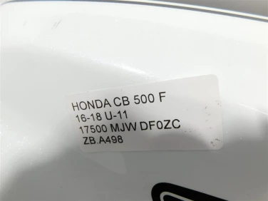 Zbiornik paliwa bak honda cb 500 f 16-18 u-11 17500 mjw df0zc