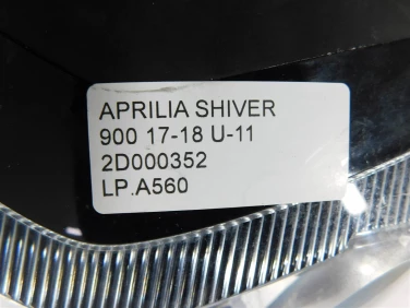 Lampa reflektor przÓd aprilia shiver 900 17-18 u-11 2d000352