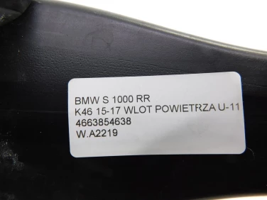 Plastik wypeŁnienie owiewka bmw s 1000 rr k46 15-17 wlot powietrza u-11 4663854638